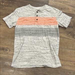 Cat & Jack Striped Henley T-Shirt